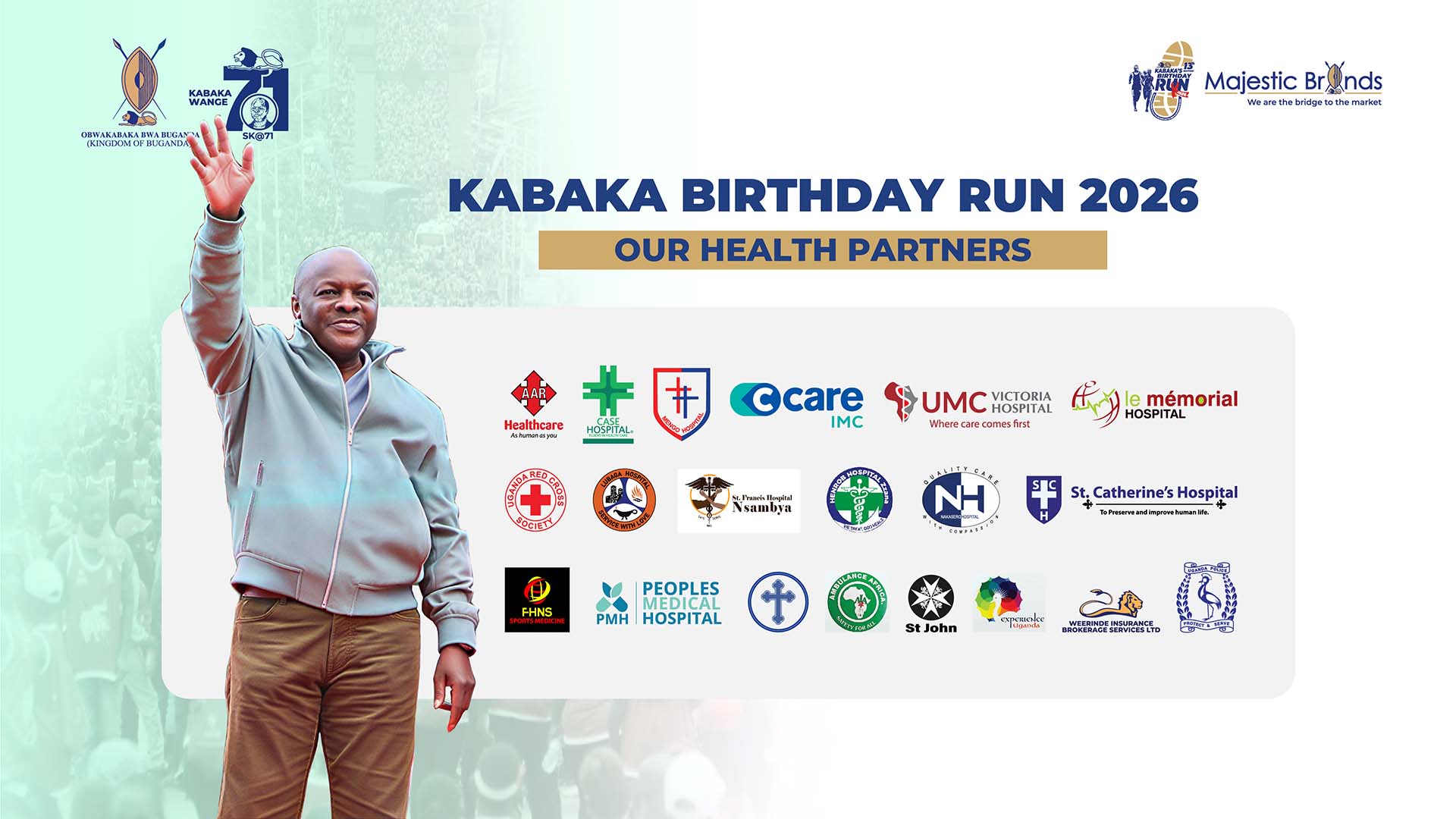 Kabaka birthday run banner
